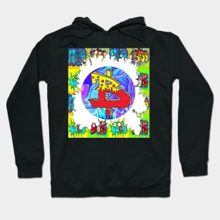 graffiti urban bitcoin 7 Hoodie